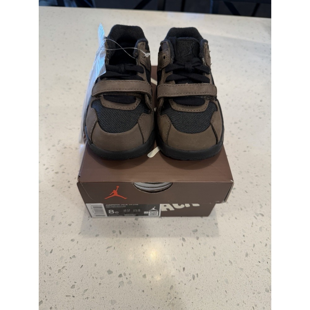 Toddler Jordan Jumpman Jack TR X Travis Scott "Dark Mocha" 8C